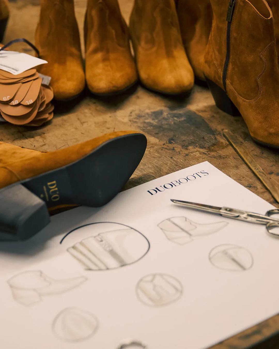 Made by hand boots