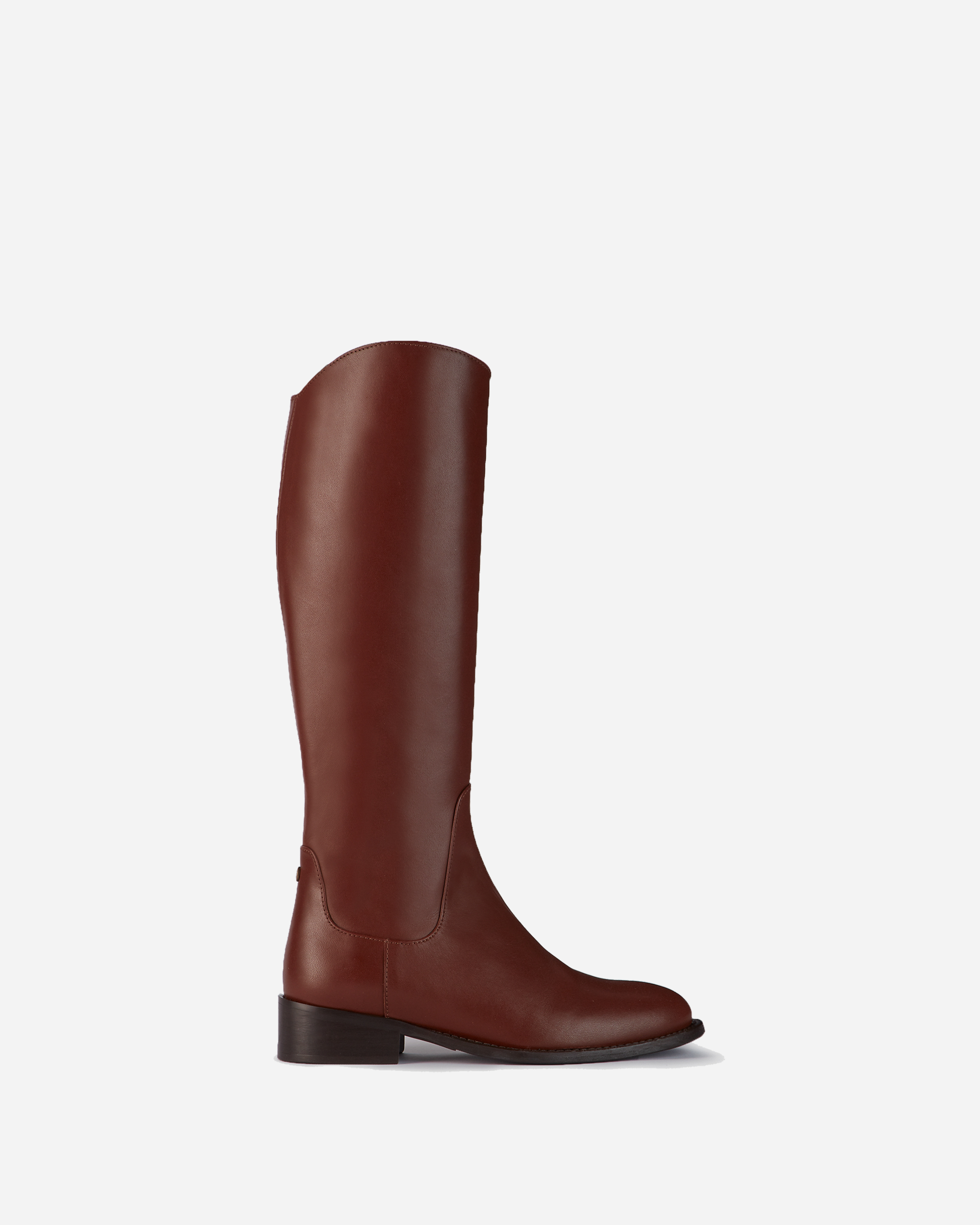 Tall tan leather boots discount