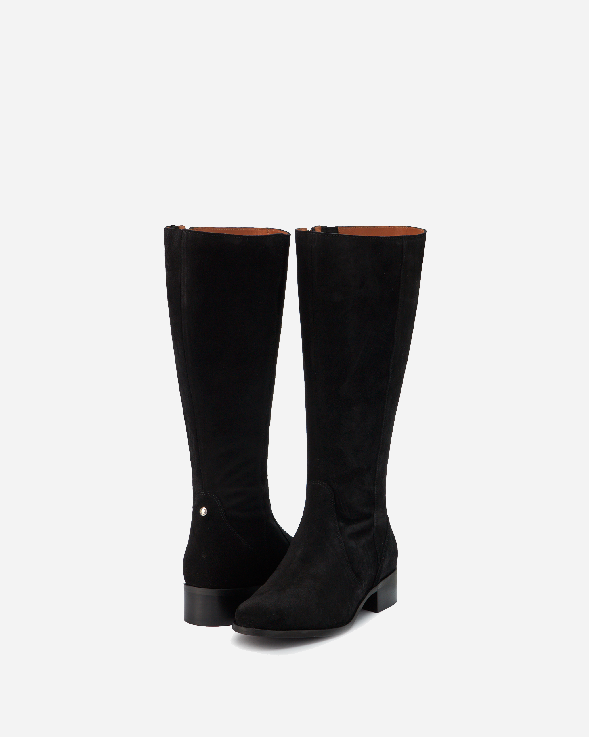 Black suede best sale riding boots