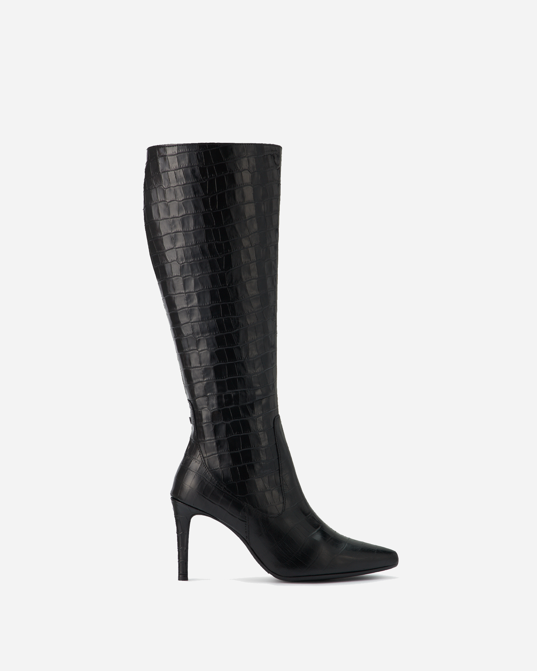 High calf laced boots on sale