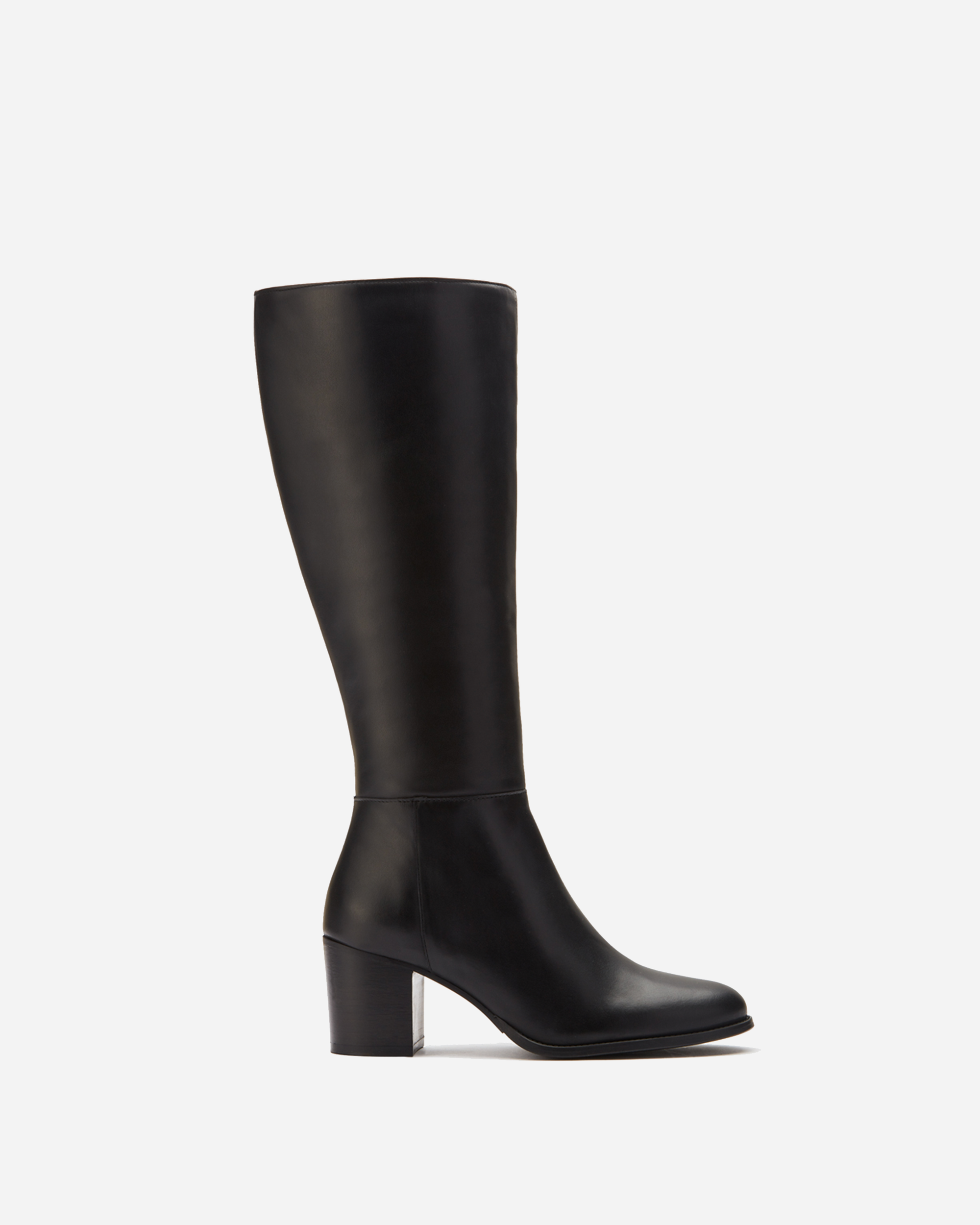 Narrow calf high heel boots cheap