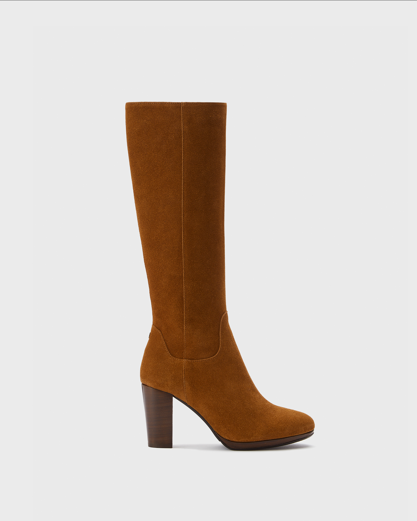 Belmore Knee High Boots in Black Leather main image 1