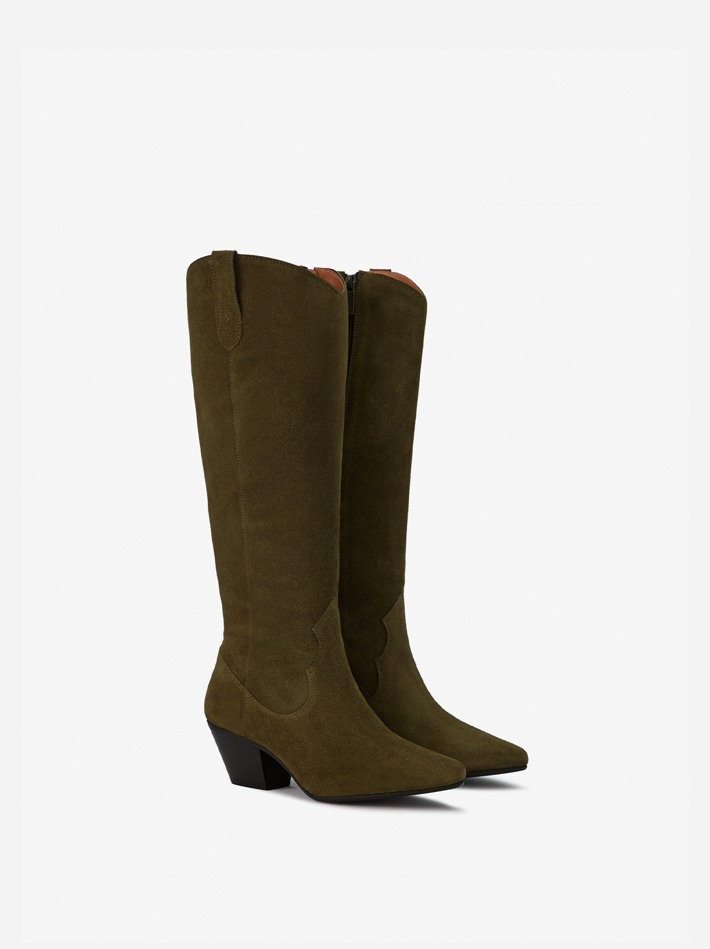 Forest green boots best sale