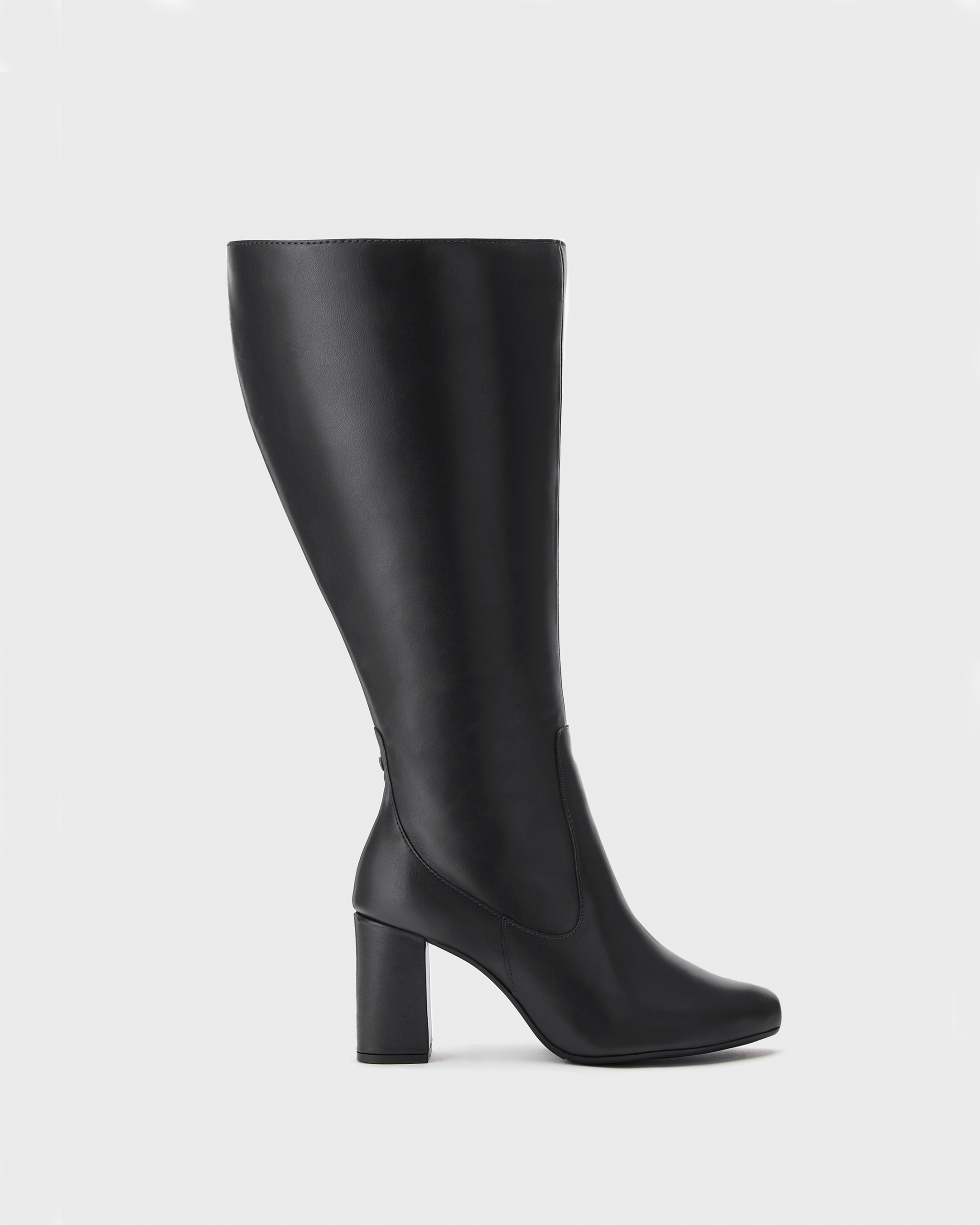 Pointed leather boots best sale