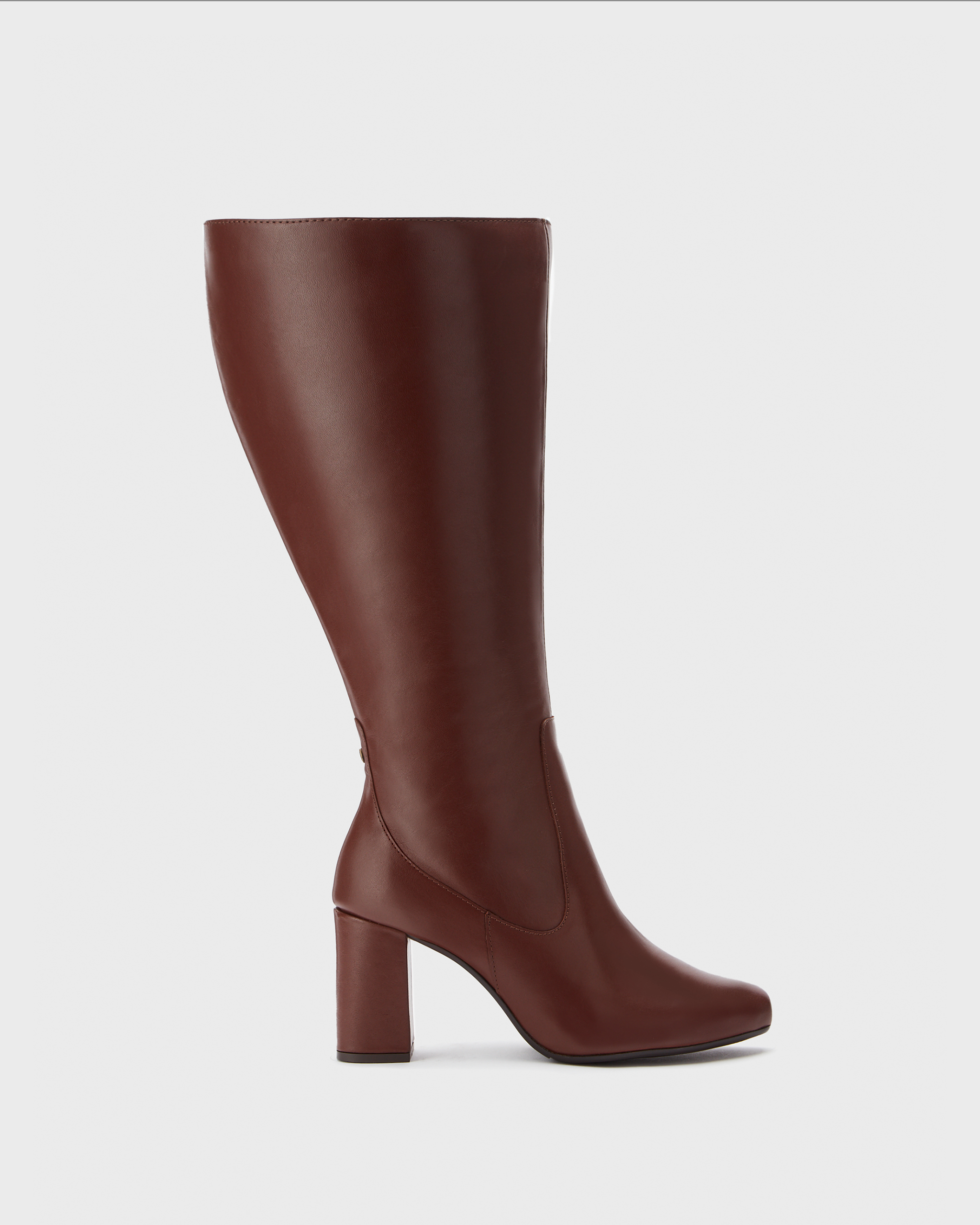 Tabitha Knee High Boots in Brown Leather DuoBoots