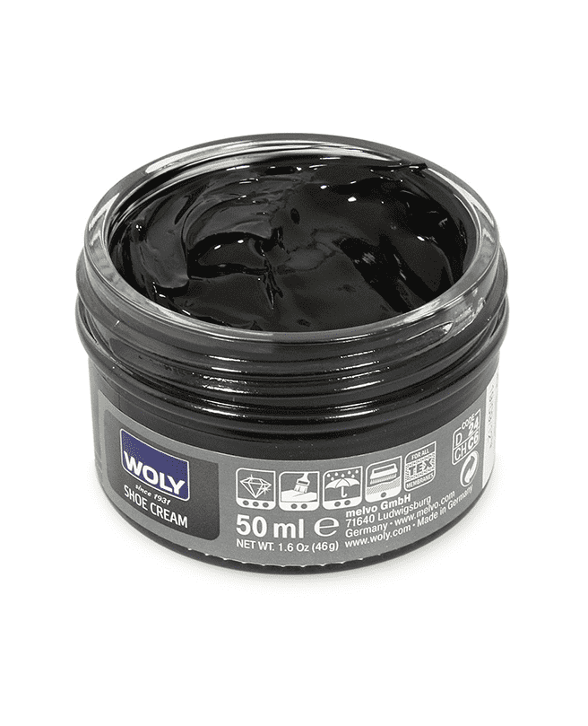 WOLY Leather Cream 50ml - Black - DuoBoots